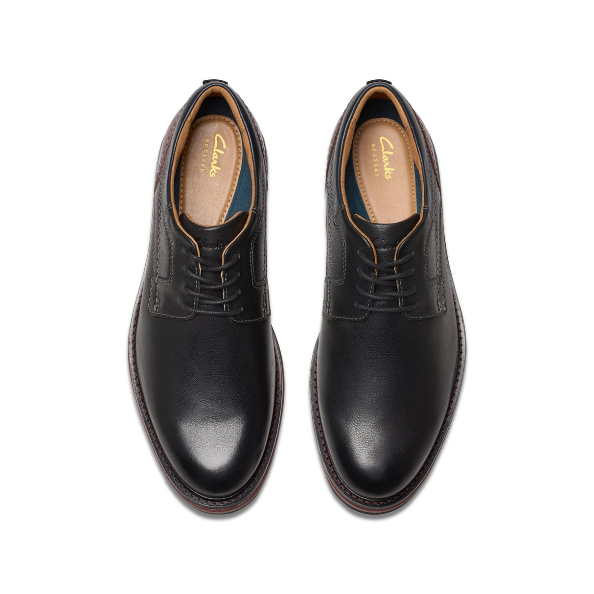 Clarks Men's Monahan Leather Dress Shoes - A&M Clothing & Shoes - Westlock