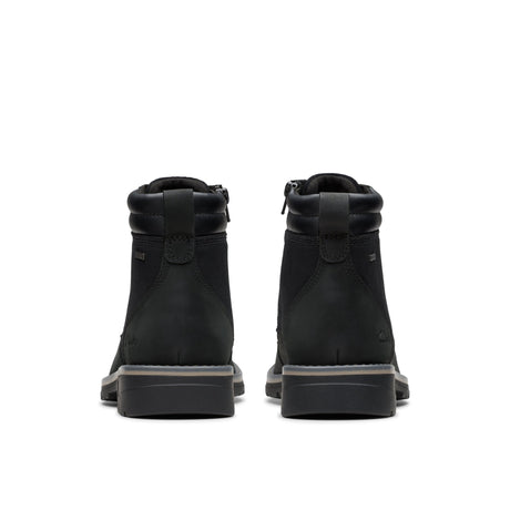 Clarks Men's Morris Zip-Up Boots - Black