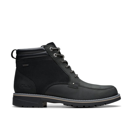 Clarks Men's Morris Zip-Up Boots - Black