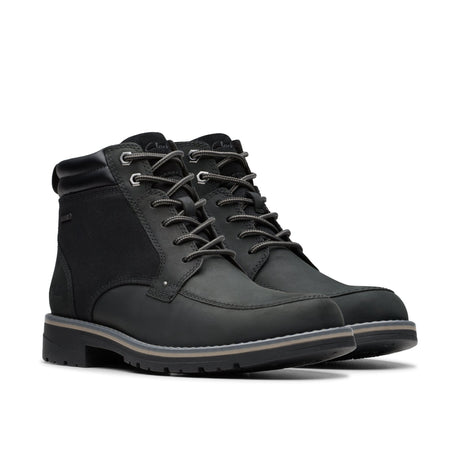 Clarks Men's Morris Zip-Up Boots - Black