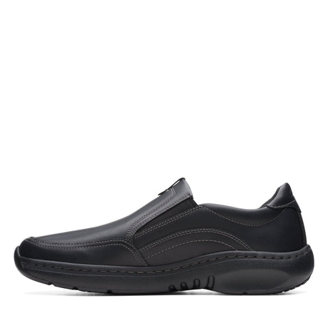 Clarks Men's Pro Step Shoes Wide - Black