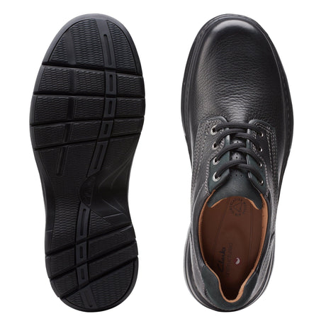 Clarks Men's Un Brawley Pace Shoes Wide - Black