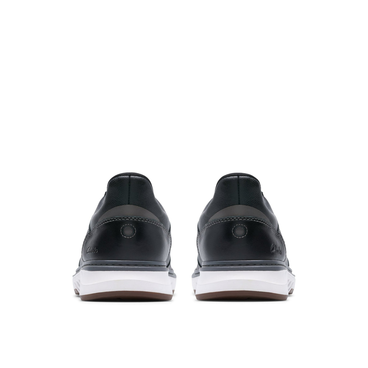 Clarks Men's Un Briley Tie Black Shoes - Black