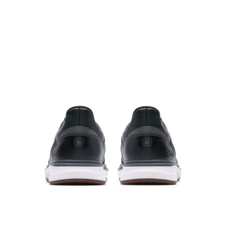 Clarks Men's Un Briley Tie Black Shoes - Black