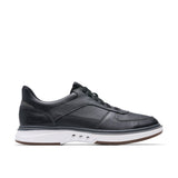 Clarks Men's Un Briley Tie Black Shoes - Black