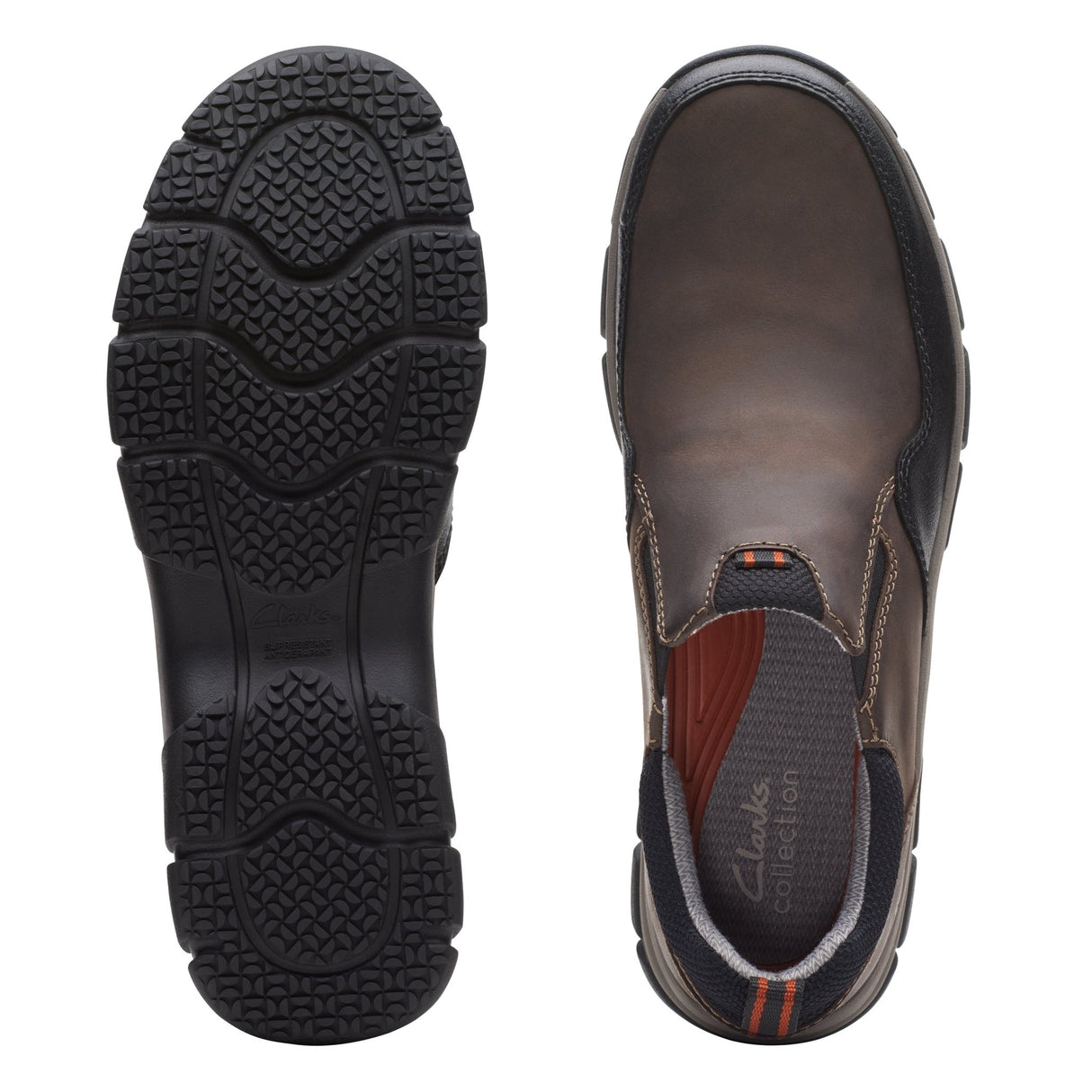 Clarks Men's Walpath Step Leather Shoes - A&M Clothing & Shoes - Westlock