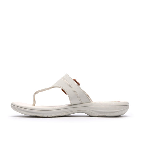 Clarks Women's Breeze Cove Off White Sandals - Off White