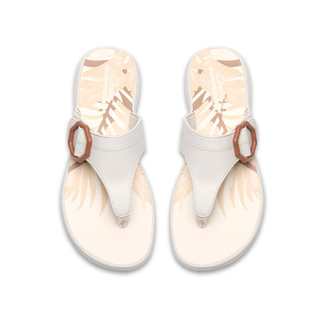 Clarks Women's Breeze Cove Off White Sandals - Off White