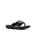 Clarks Women's Breeze Opal Black Pat Sandals - Black