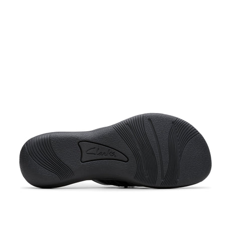 Clarks Women's Breeze Opal Black Pat Sandals - Black