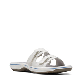 Clarks Women's Breeze Piper Sandals - White