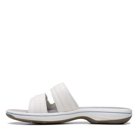 Clarks Women's Breeze Piper Sandals - White