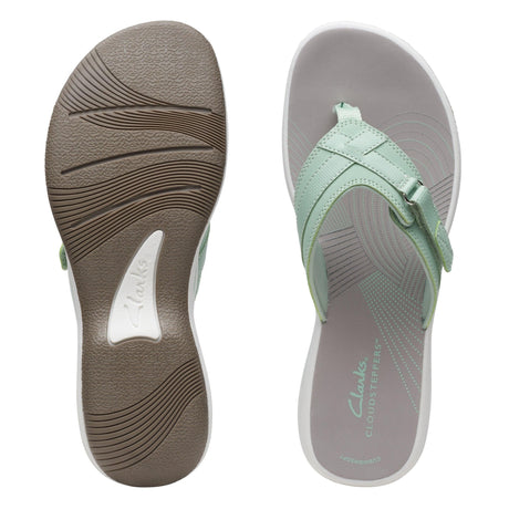 Clarks Women's Breeze Sea Sandals - Green