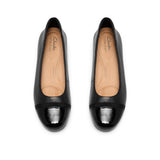 Clarks Women's Cathrynn Dusk Black Pat Dress Shoes - Black