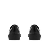 Clarks Women's Code L Edge Black Leather Loafers - Black