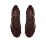 Clarks Women's Code R Run Dark Brown Combi Sneakers - Dark Brown