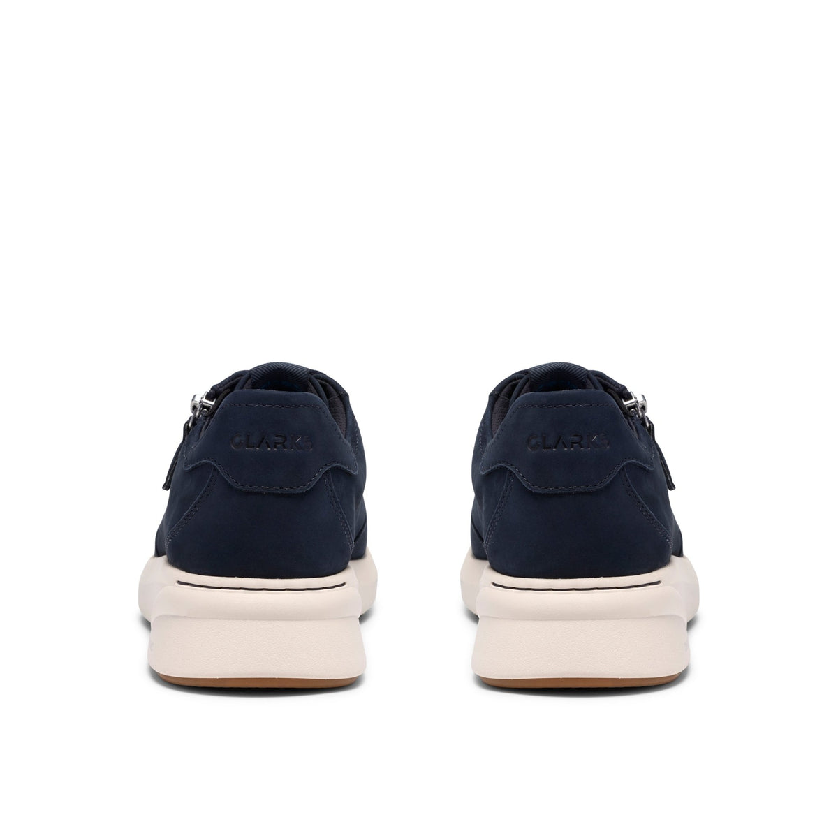 Clarks Women's Code R Run Navy Nubuck Sneakers - Navy