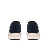 Clarks Women's Code R Run Navy Nubuck Sneakers - Navy