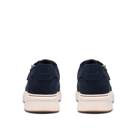 Clarks Women's Code R Run Navy Nubuck Sneakers - Navy