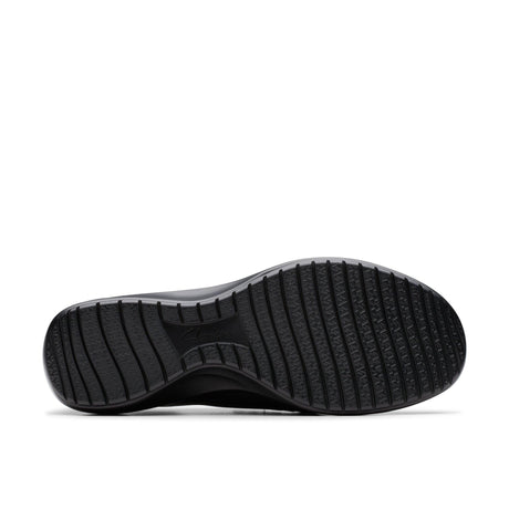 Clarks Women's Kaetlyn Mila Black Leather Shoes Wide - Black