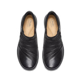 Clarks Women's Kaetlyn Mila Black Leather Shoes - A&M Clothing & Shoes - Westlock