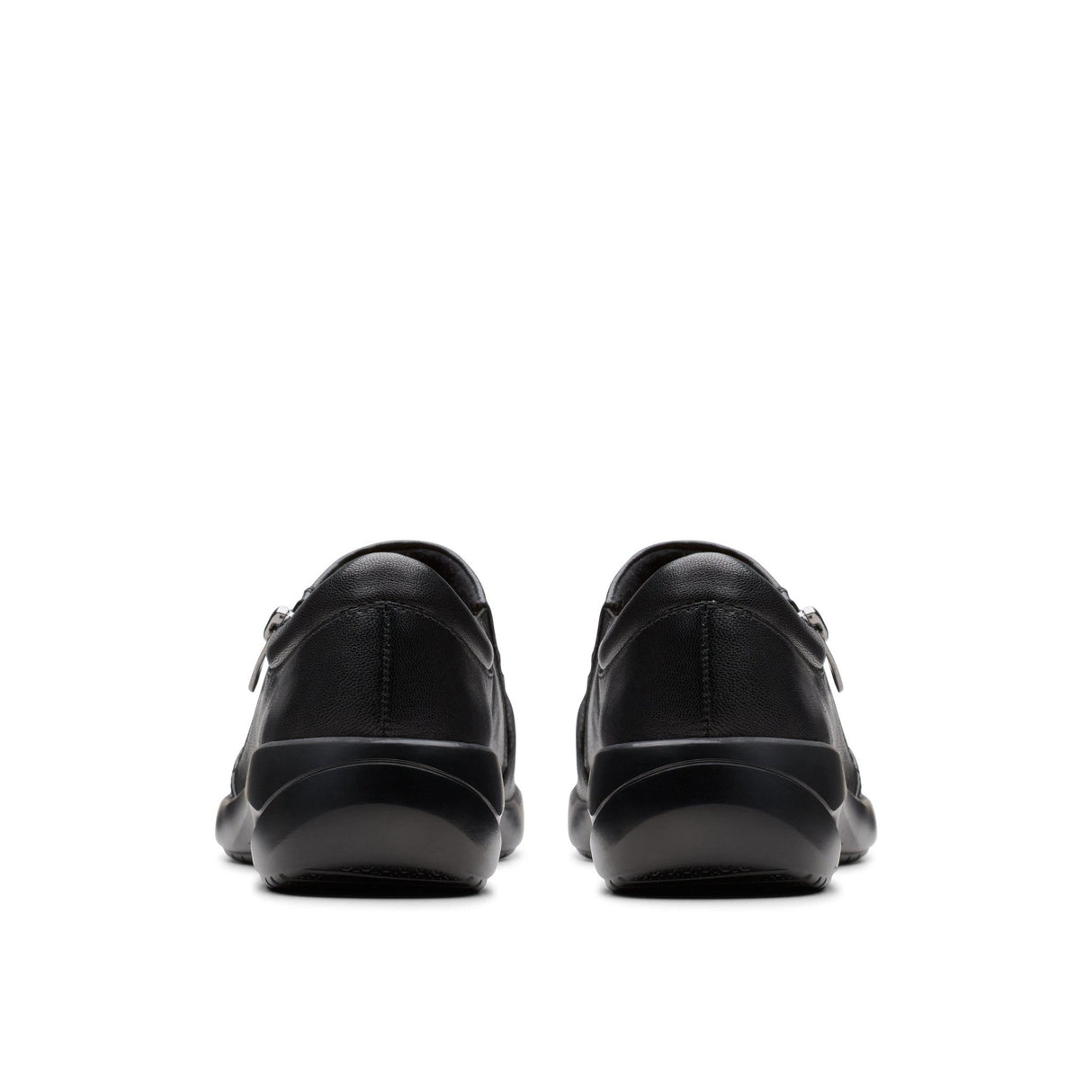 Clarks Women's Kaetlyn Mila Black Leather Shoes - A&M Clothing & Shoes - Westlock