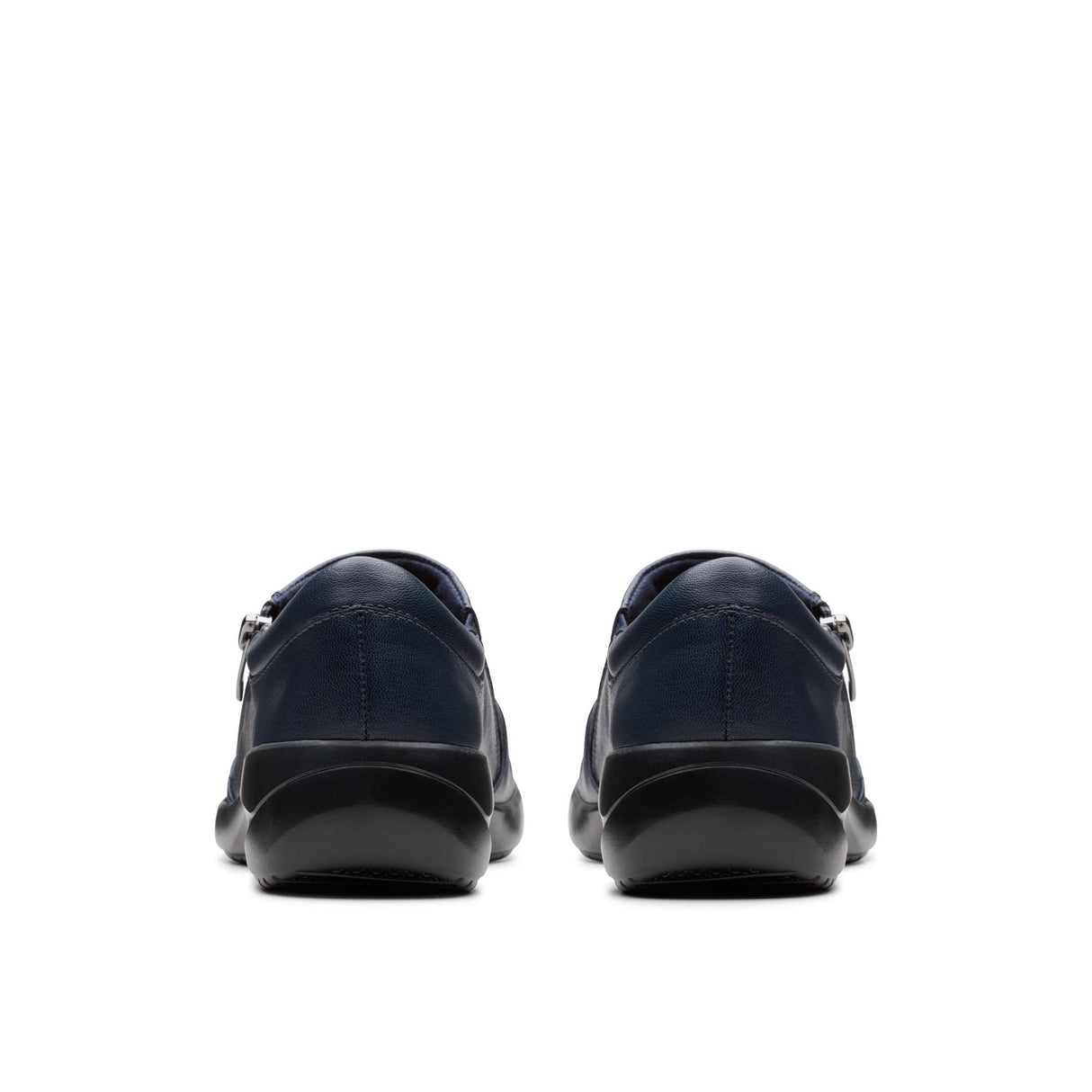 Clarks Women's Kaetlyn Mila Navy Leather Shoes - A&M Clothing & Shoes - Westlock
