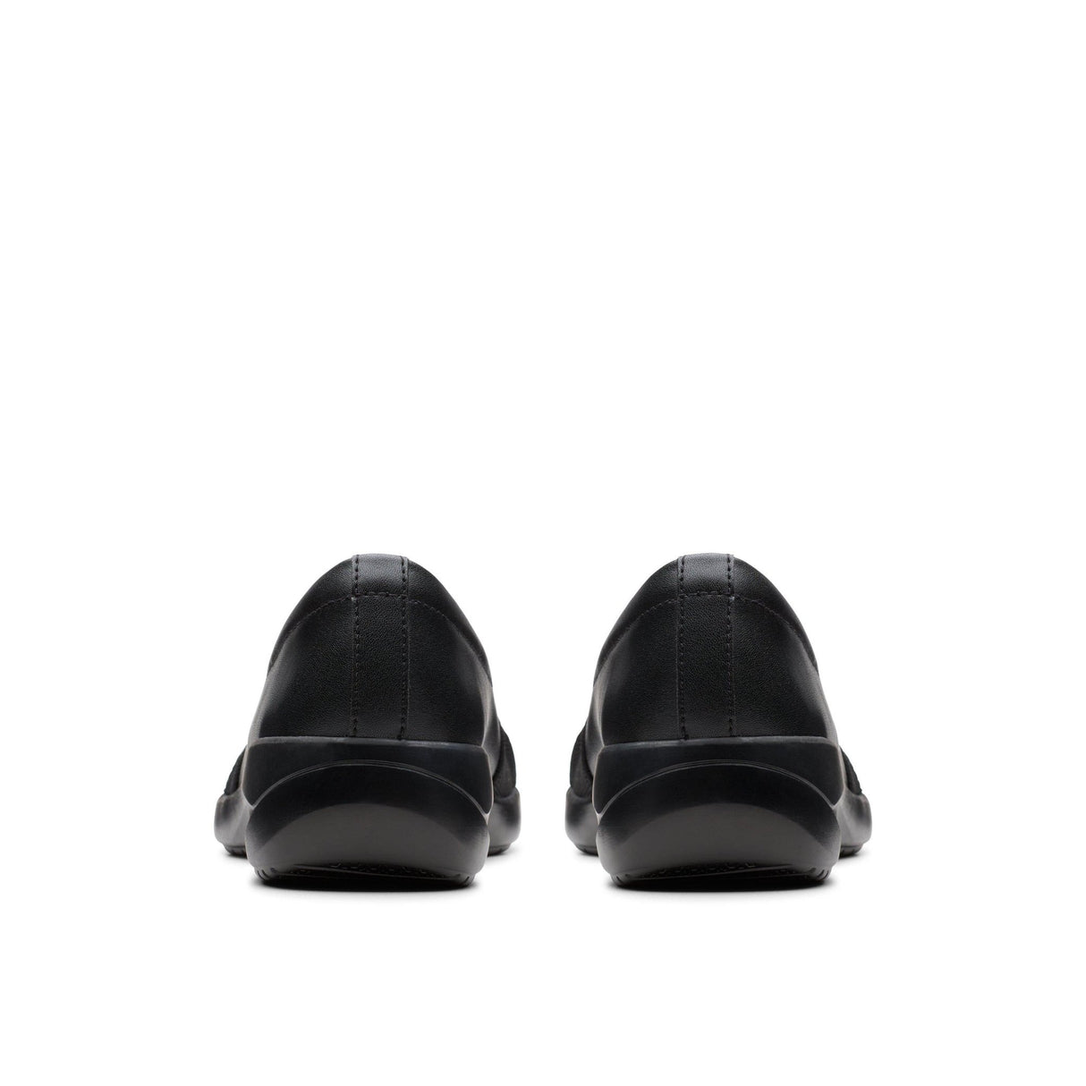 Clarks Women's Kaetlyn Rhea Black Leather Shoes - A&M Clothing & Shoes - Westlock