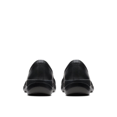 Clarks Women's Kaetlyn Rhea Black Leather Shoes - Black