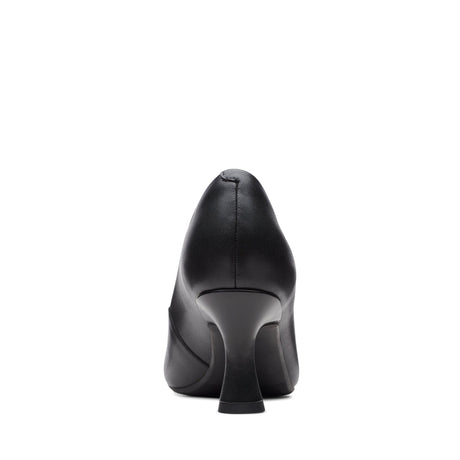 Clarks Women's Kataleyna Gem Black Leather Dress Shoes - Black