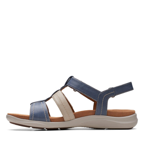 Clarks Women's Kitly Step Denim Sandals - Denim