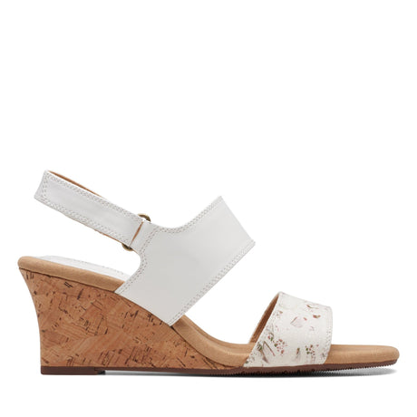 Clarks Women's Kyarra Faye Sandals - White