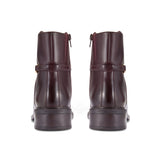 Clarks Women's Maye Kaylie Merlot Leather Boots - Merlot