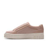 Clarks Women's Mayhill Bay Light Pink Leather Shoes - A&M Clothing & Shoes