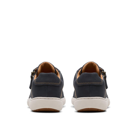 Clarks Women's Nalle Lace Navy Nubuck Shoes - Navy