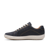 Clarks Women's Nalle Lace Navy Nubuck Shoes - A&M Clothing & Shoes