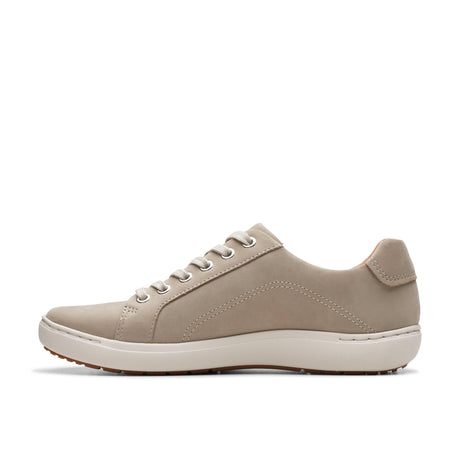 Clarks Women's Nalle Lace Stone Nubuck Shoes - Stone