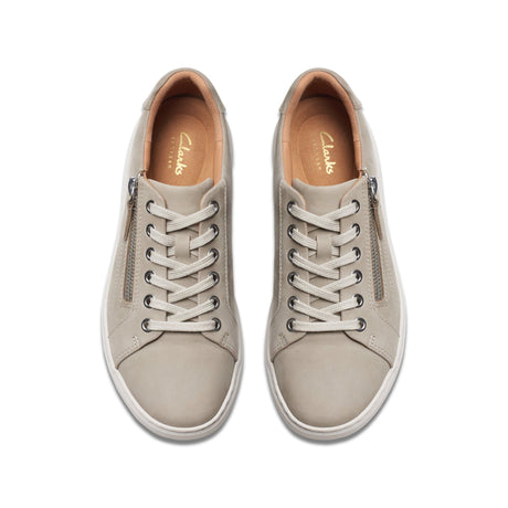 Clarks Women's Nalle Lace Stone Nubuck Shoes - Stone