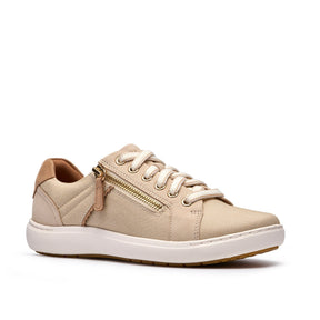 Clarks Women's Nalle Zen Cream Sneakers - Cream