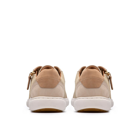 Clarks Women's Nalle Zen Cream Sneakers - Cream