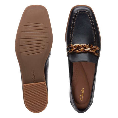Clarks Women's Sarafyna Iris Loafer - Black