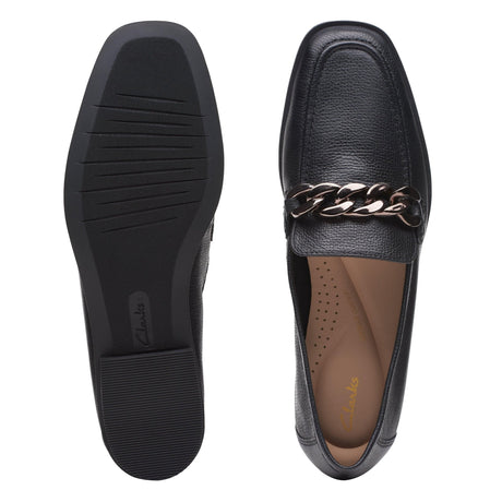 Clarks Women's Sarafyna Iris Loafer - Black