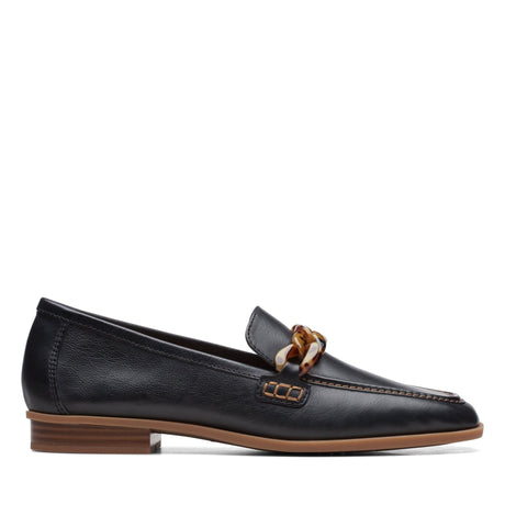 Clarks Women's Sarafyna Iris Loafer - Black