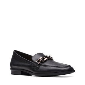 Clarks Women's Sarafyna Iris Loafer - Black