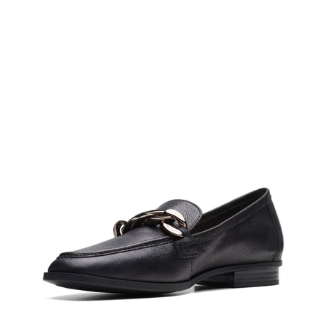 Clarks Women's Sarafyna Iris Loafer - Black