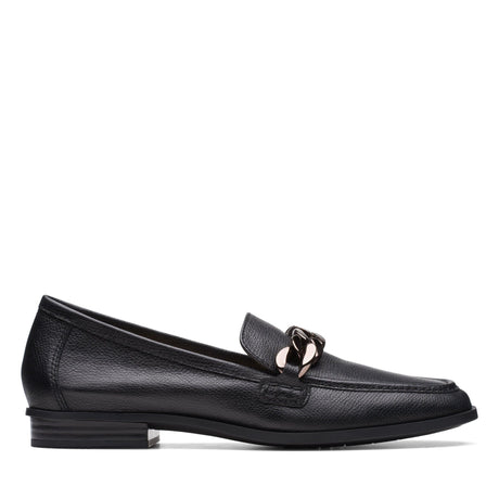 Clarks Women's Sarafyna Iris Loafer - Black