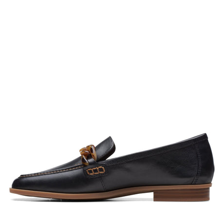 Clarks Women's Sarafyna Iris Loafer - Black