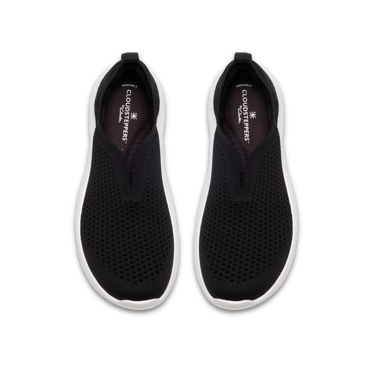 Clarks Women's Solevana Knit Black Shoes - A&M Clothing & Shoes - Westlock