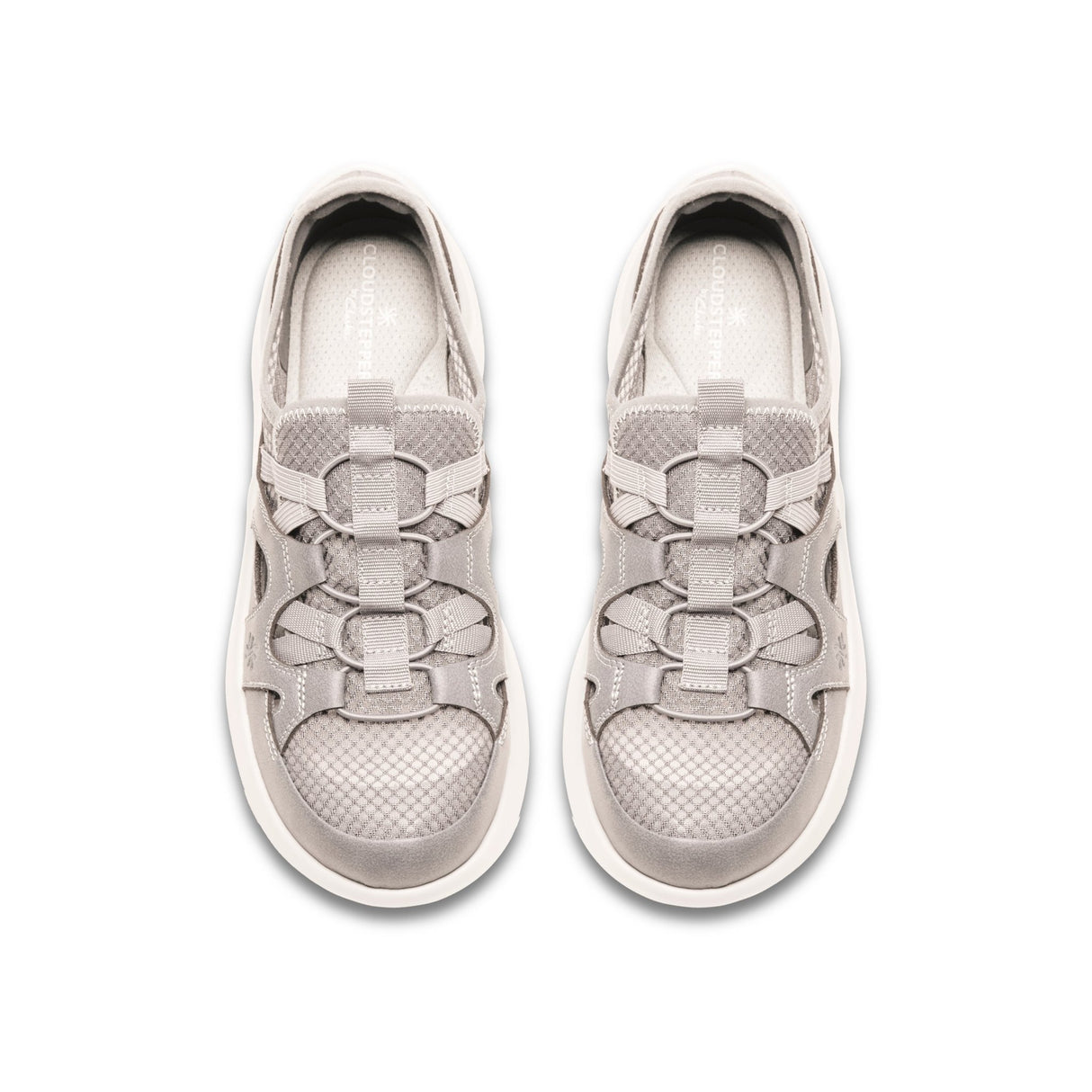 Clarks Women's Solevana Step Pale Grey Shoes - A&M Clothing & Shoes - Westlock