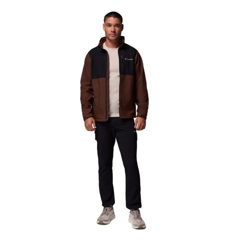 Columbia Men's Ascender Softshell Jacket - Tobacco/Black